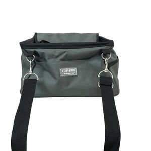 Top Paw Dog Pet Car Vehicle Collapsible Booster Seat Up to 18lbs Gray Used EUC